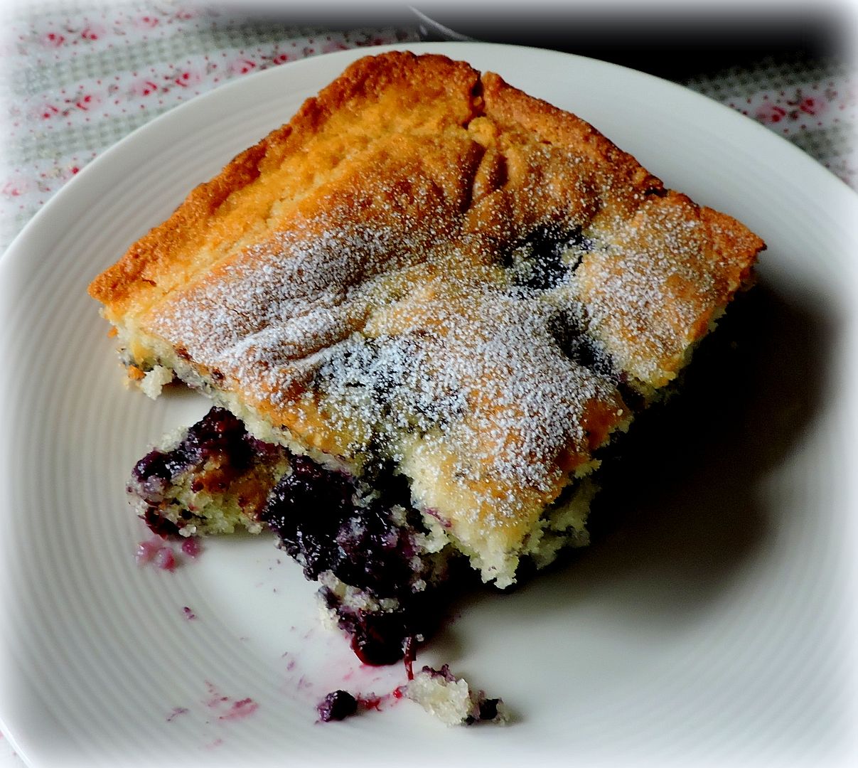 The English Kitchen Blueberry Cake with a Brown Sugar Sauce The English Kitchen Blueberry Cake with a Brown Sugar Sauce